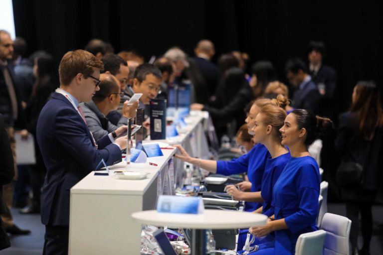 Huawei corporate staffing agency in London - event registration staff