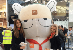 Xiaomi UK Event Staff At Westfield Store Launch
