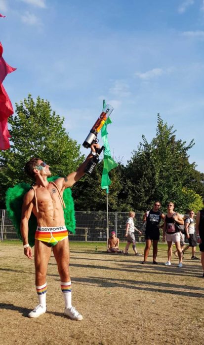 Elpromotions staff at Brighton Pride 2018 for Paddy Power