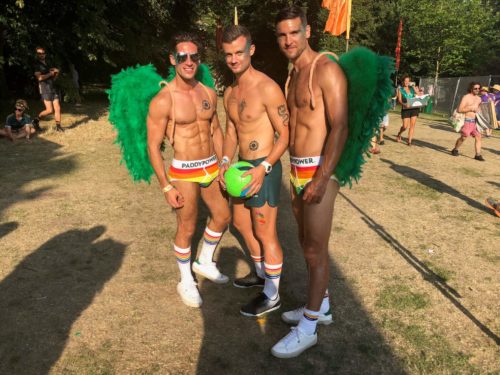 Elpromotions Male Models at Brighton Pride 2018