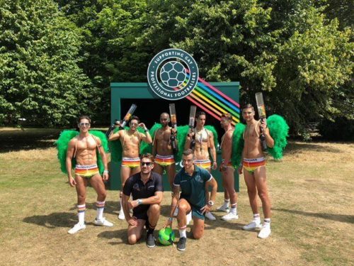 Elpromotions models at Brighton Pride 2018 for Paddy Power