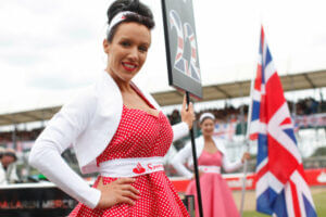 Formula 1 grid girls and motorsport staffing agency