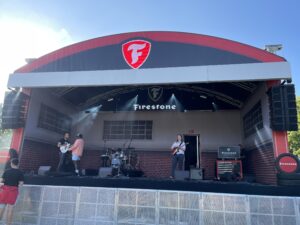 firestone stage at APE 2021