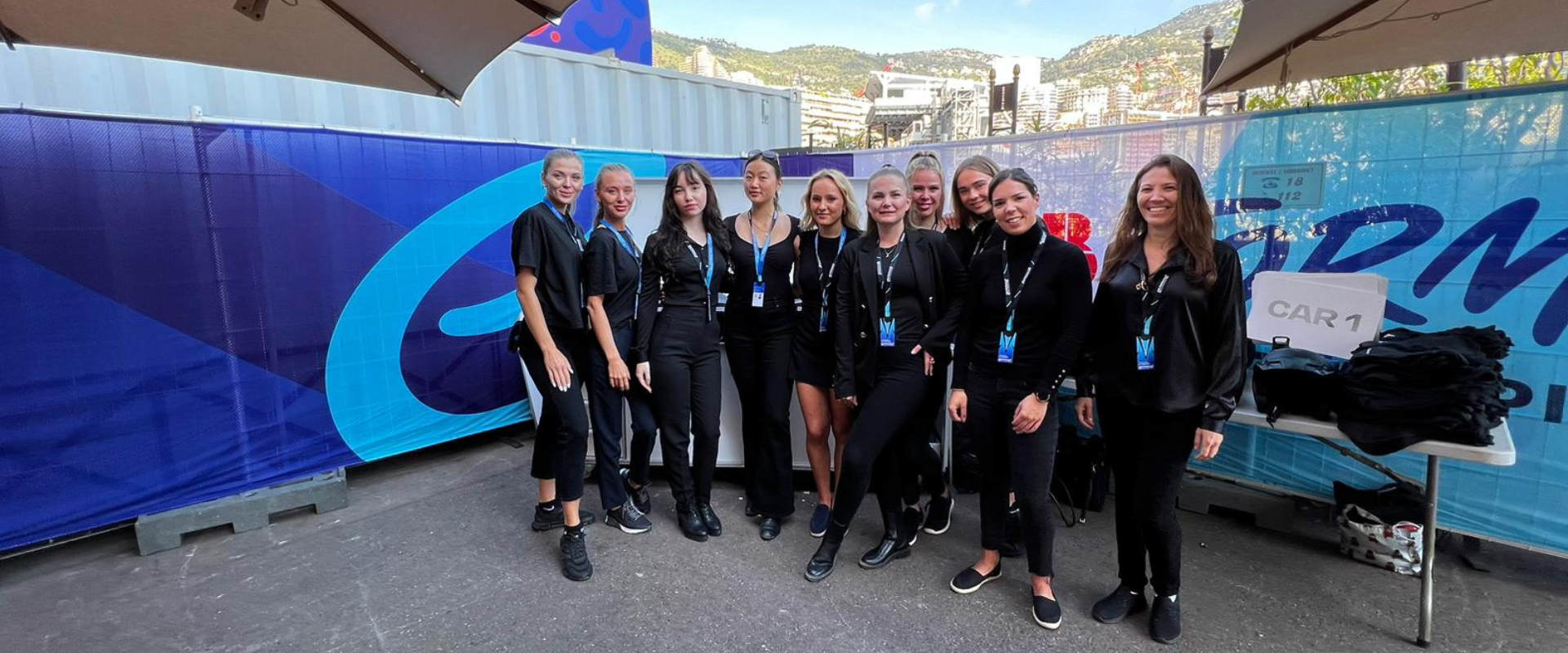 Monaco Hostess Agency and Motorsport Staff