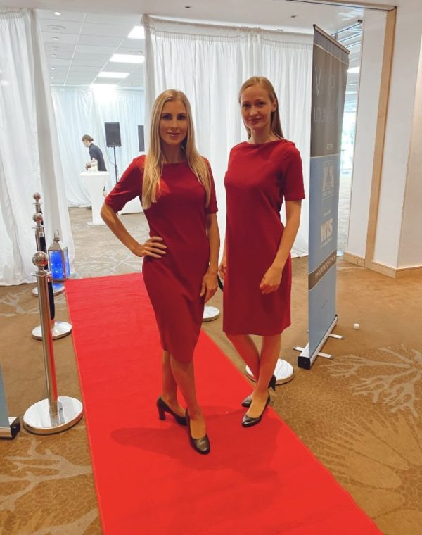 Corporate Hostesses in London working at a VIP event